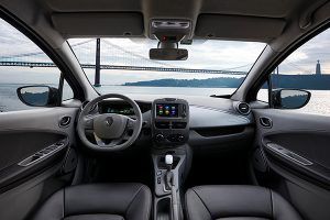 Renault ZOE interior - PUNTA TACÓN TV
