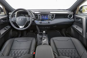 Interior Toyota RAV 4 hybrid feel! edition - PUNTA TACÓN TV